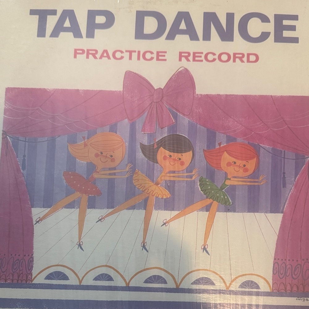 Tap Dance Practice Record - Multicolor Vinyl